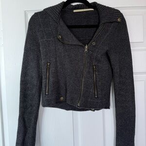 Twelfth Street by Cynthia Vincent Charcoal Knit Jacket